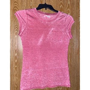 Red, Worn-out looking Tee 😎